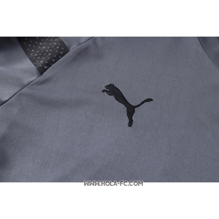 Chandal del Borussia Dortmund 2022-2023 Manga Corta Gris - Pantalon Corto
